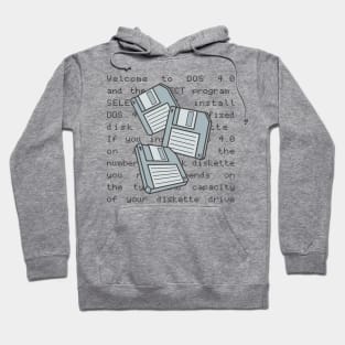 Retro Diskette Hoodie